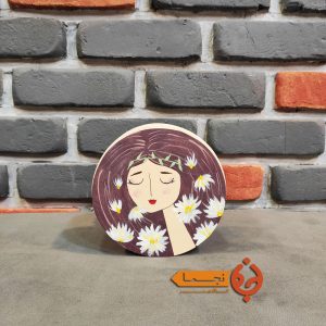 جعبه چوبی نقاشی شده با دست