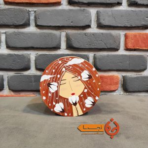 جعبه چوبی نقاشی شده با دست