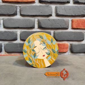 جعبه چوبی پذیرایی نقاشی شده با دست