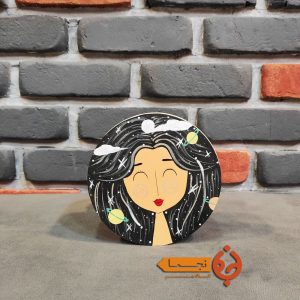 جعبه چوبی پذیرایی نقاشی شده با دست