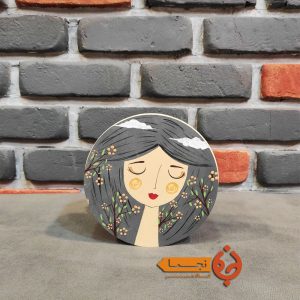 جعبه چوبی نقاشی شده با دست
