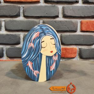 جعبه چوبی نقاشی شده با دست