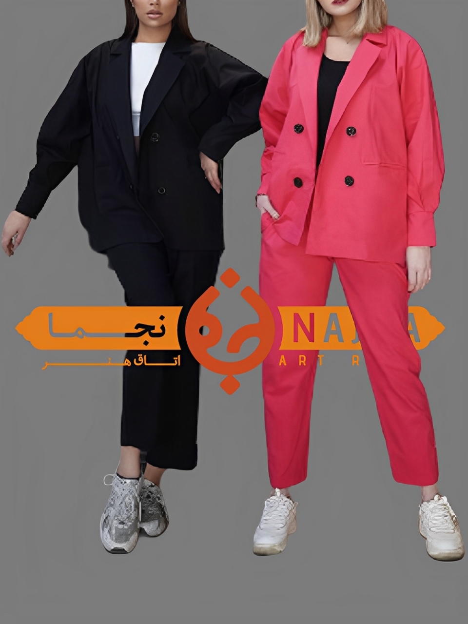 EMZhq2T کت و شلوار لینن کد EMZ2T - Image 1