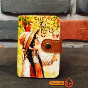 کیف جاکارتی دکمه دار طرح دختر