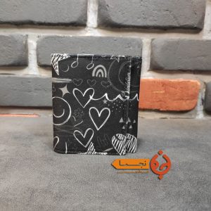 کیف پول کتی سه لتی مخملی